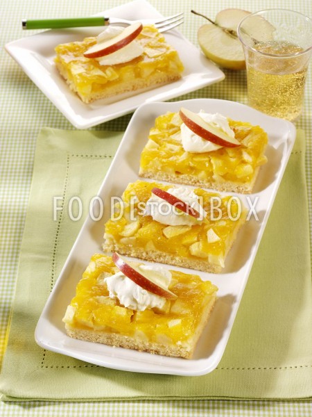 Apfelkuchen mit Vanille