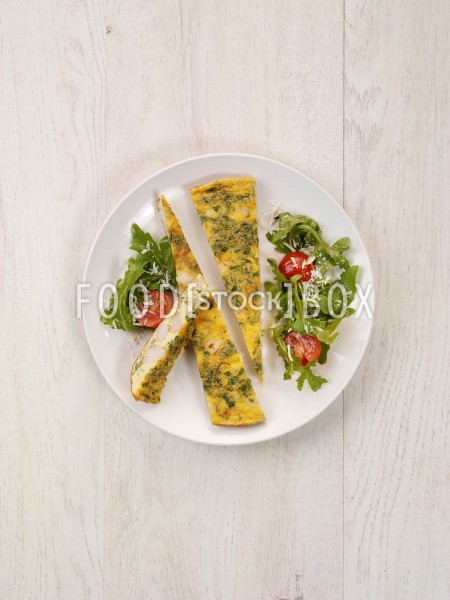 Garnelen-Omelett