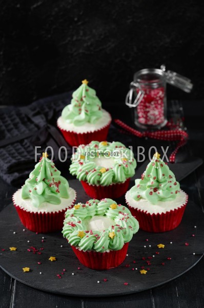 Weihnachts-Cupcakes 2
