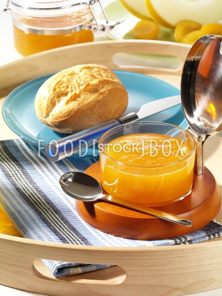 Aprikosen-Melone-Konfitüre
