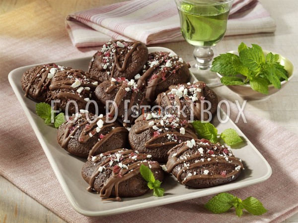 Pfefferminz-Brownie-Cookies, USA 2