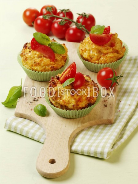 Tomaten-Käse-Muffin