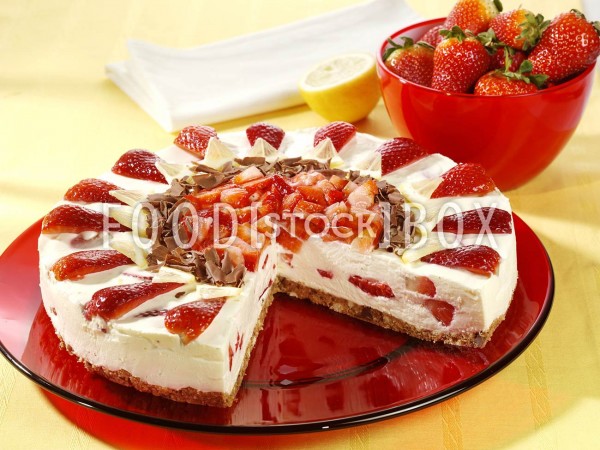 Erdbeer-Zitronen-Torte