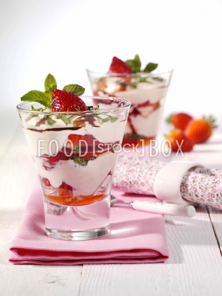 Erdbeeren mit Mascarpone