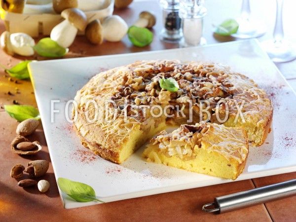 Karoffel-Steinpilz-Kuchen