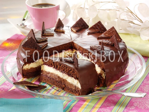 Schokoladen-Cappuccino-Torte
