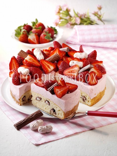Erdbeer-Schoko-Joghurt-Torte