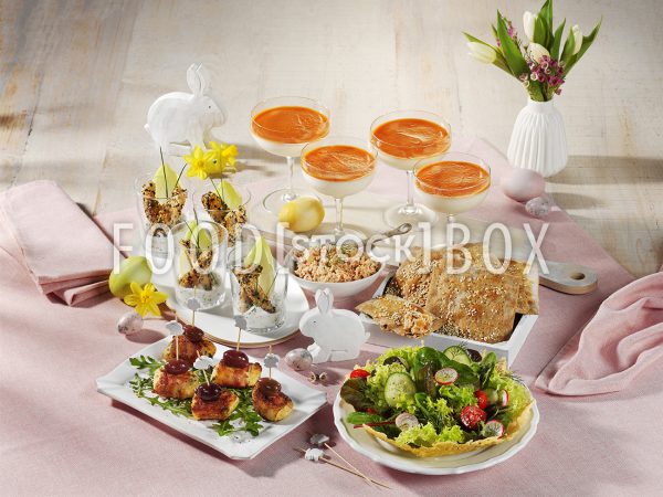 Kaltes Oster-Buffet