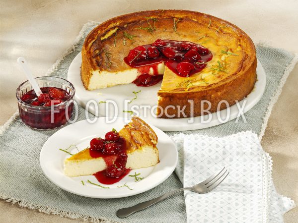 Leichter Käsekuchen