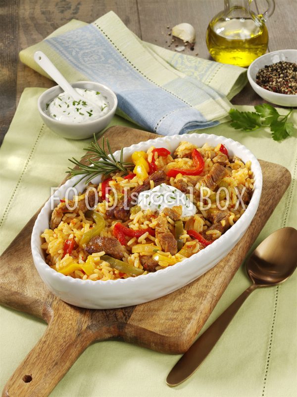 Reisfleisch aus dem Ofen 2