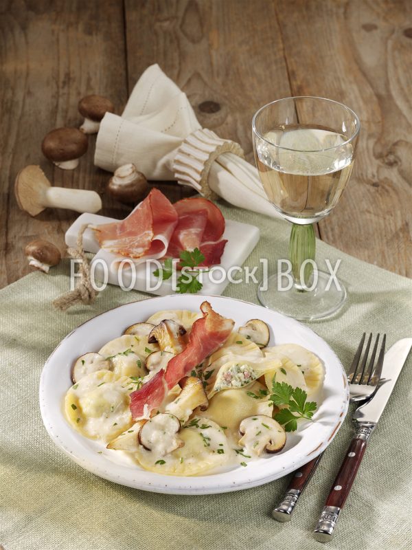 Schinken-Ravioli