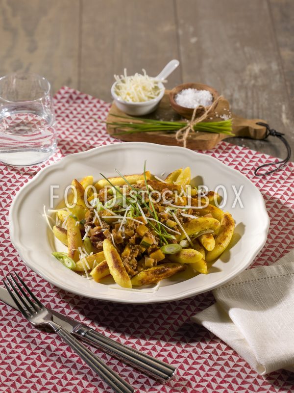 Schupfnudel-Hack-Pfanne