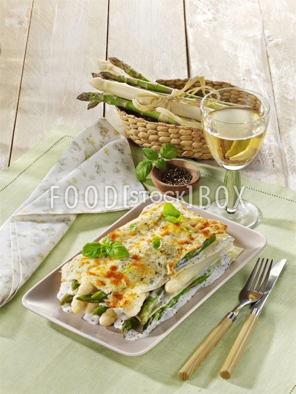 Spargel-Lasagne