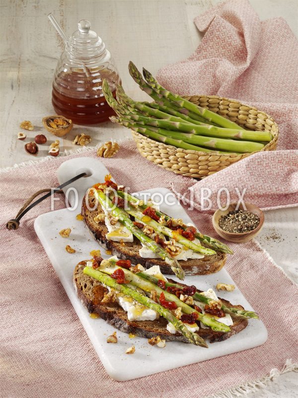 Spargel-Schnittchen