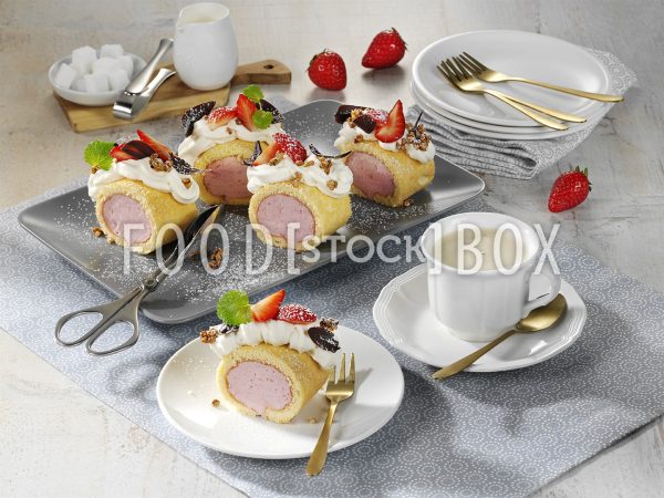 Erdbeerröllchen