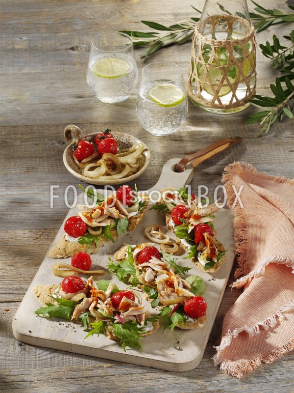 Gezupftes Hähnchen