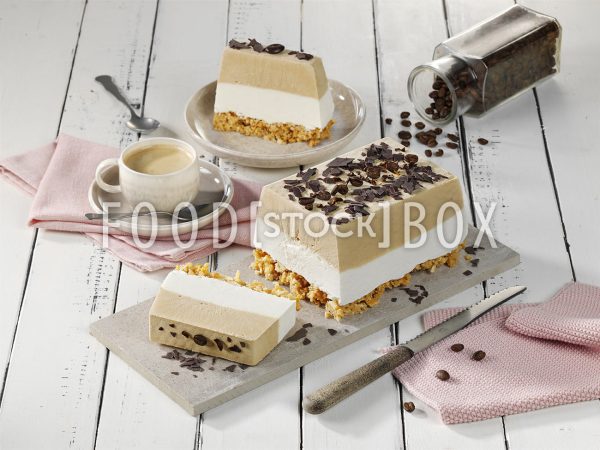 Eiskaffee-Eistorte