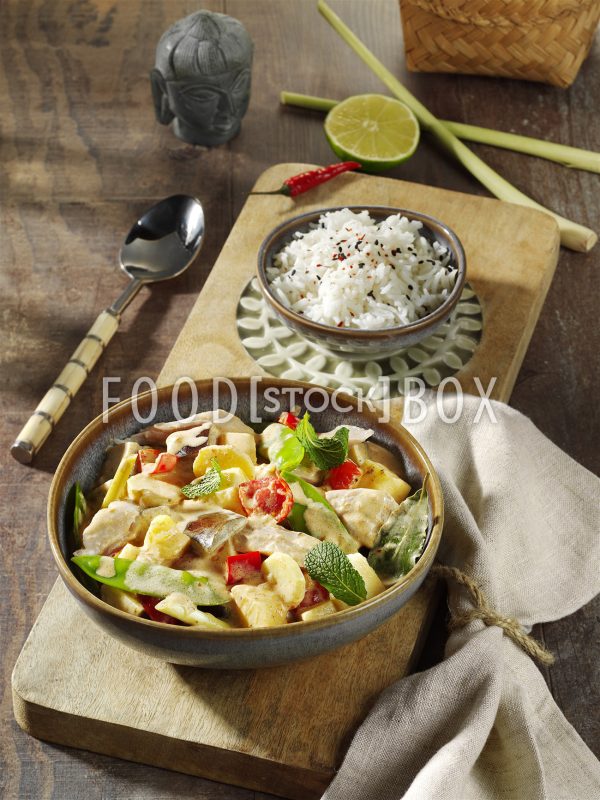 Hähnchencurry (Thailand)