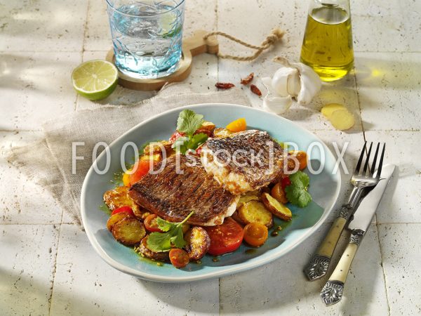 Fischfilets aus dem Ofen