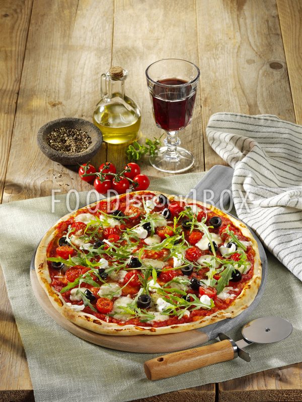Pizza ohne Hefe