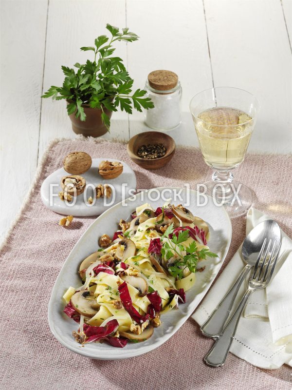 Tagliatelle mit Pilzen