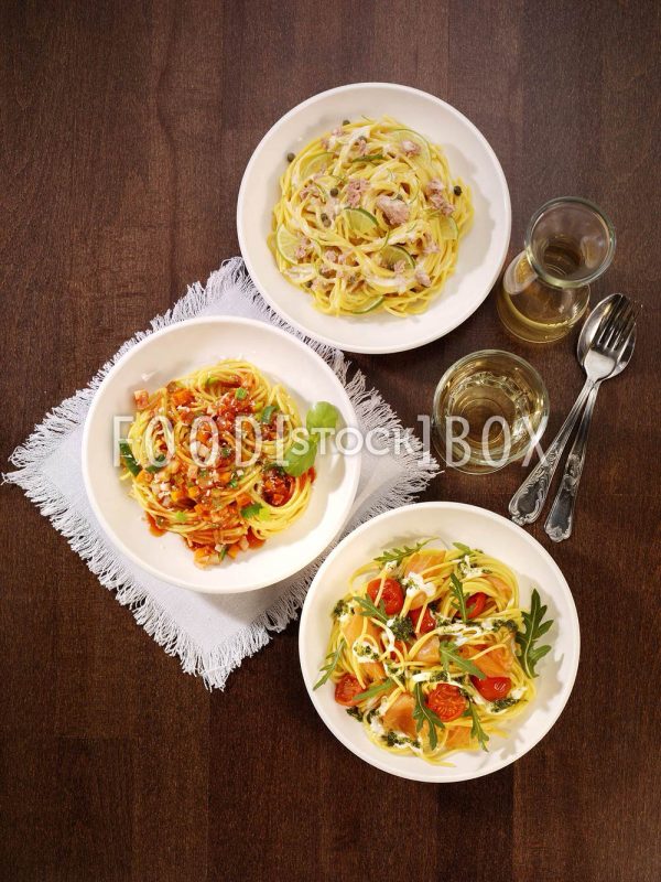 Spaghetti mit Knoblauch 2