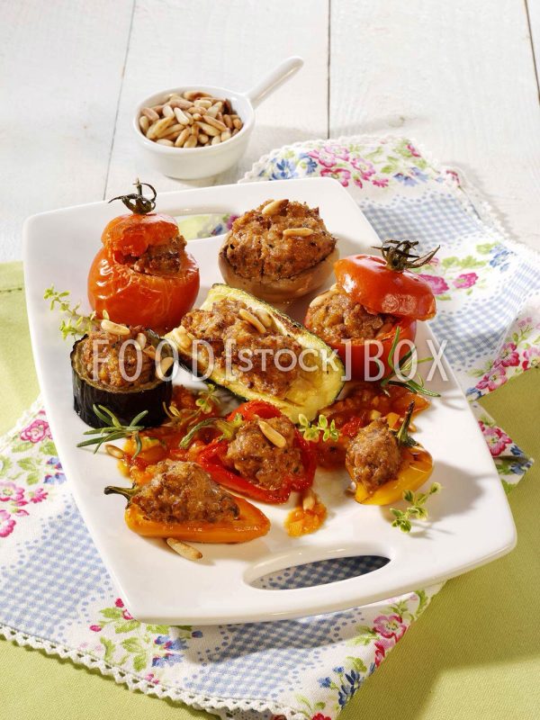 Ofengemüse mit Hackfleisch