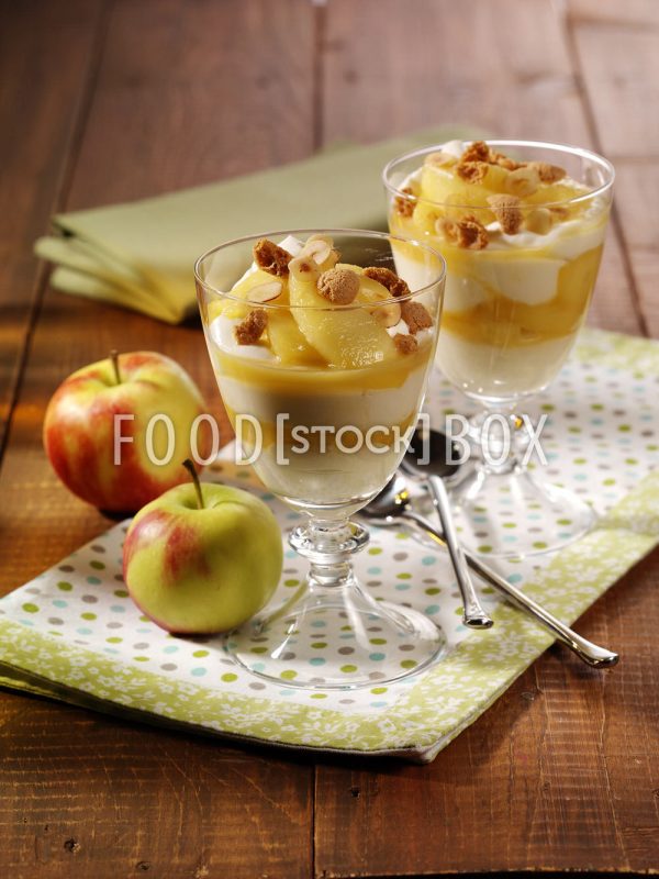 Apfel-Mascarpone-Creme