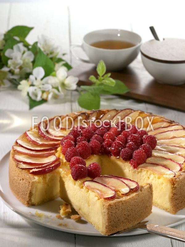 Apfel- Mascarpone-Kuchen