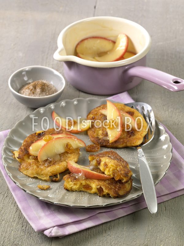 Apfel-Rosinen-Püfferchen