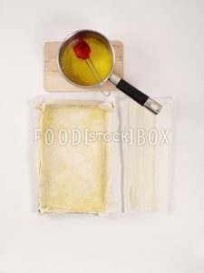 Apfelkuchen mit Filoteig Step 2