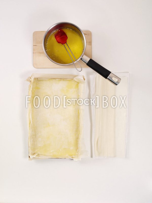 Apfelkuchen mit Filoteig Step 2