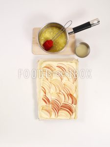 Apfelkuchen mit Filoteig Step 5