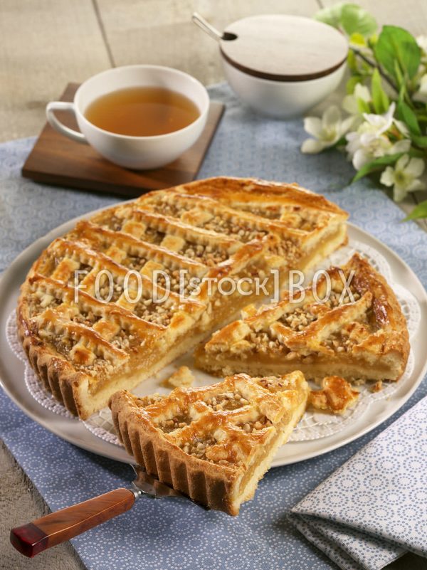 Apfelkuchen mit Gitter 2