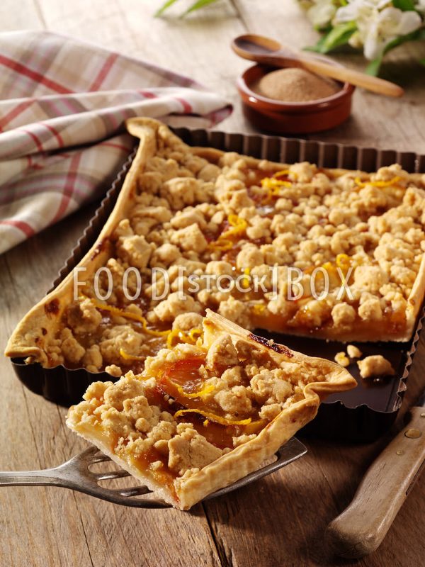 Apfeltarte mit Butterstreusel