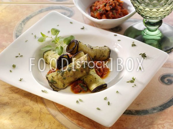 Auberginen-Carpaccio / Italien