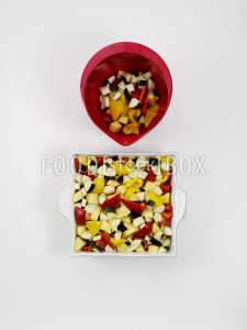 Auflauf mit Gemüsewürfeln und Käse (vegetarisch)  Step 4