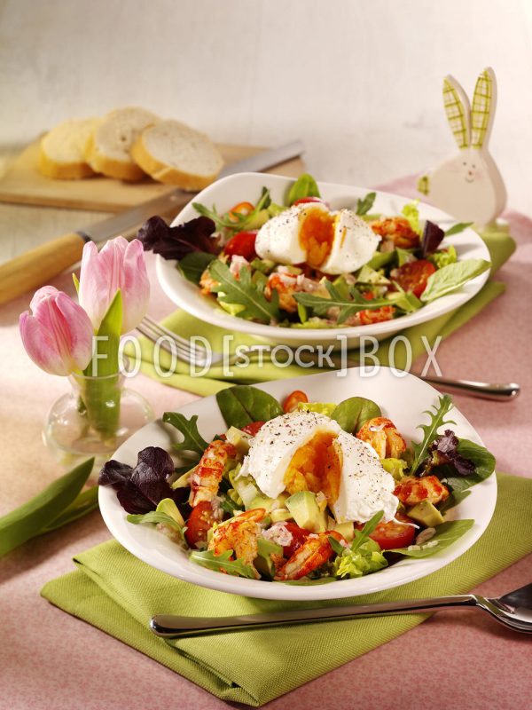 Avocadosalat mit Ei