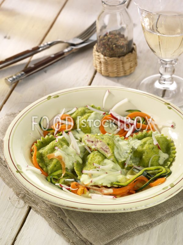 Bärlauch-Ravioli