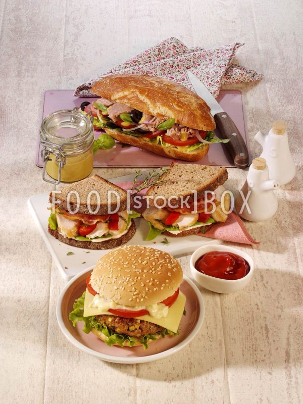 Lachs-Bagel mit Frischkäse