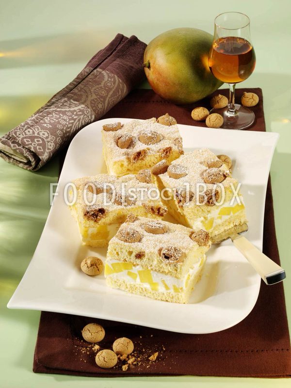 Amarettini-Mango-Schnitten 1