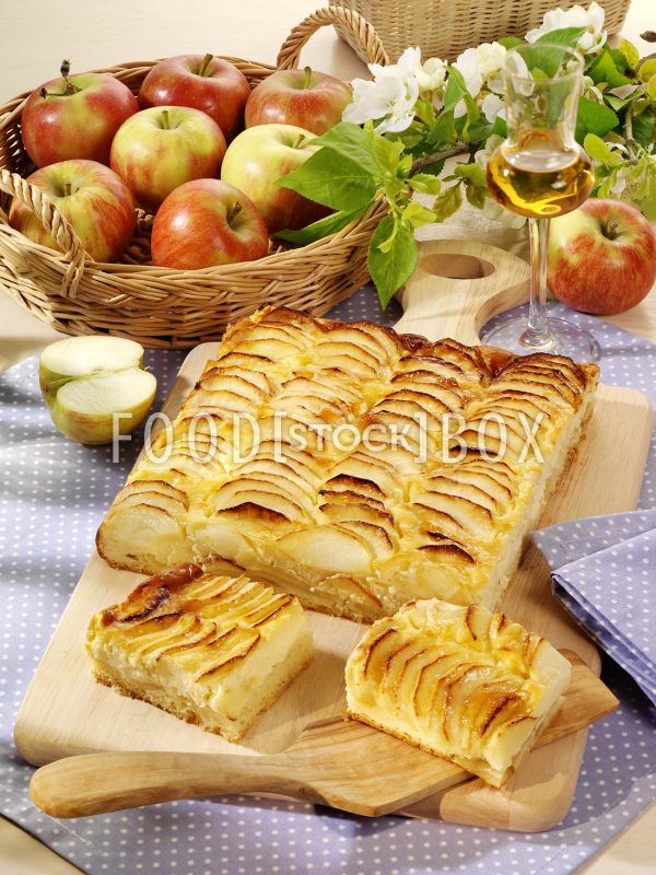 Apfel-Käse-Blech