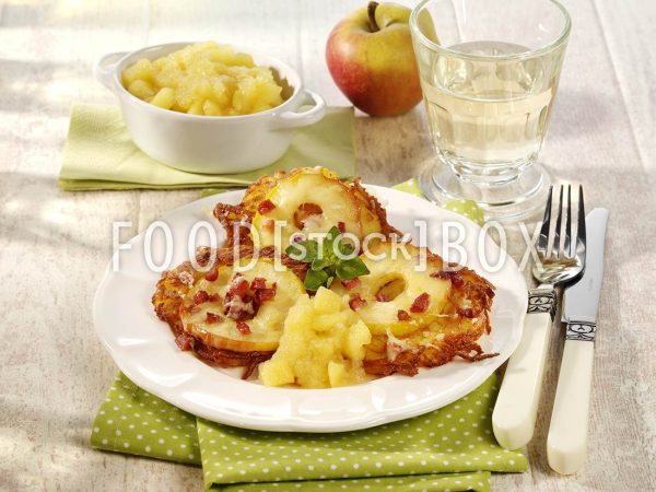 Apfel-Kartoffel-Puffer aus dem Ofen 2