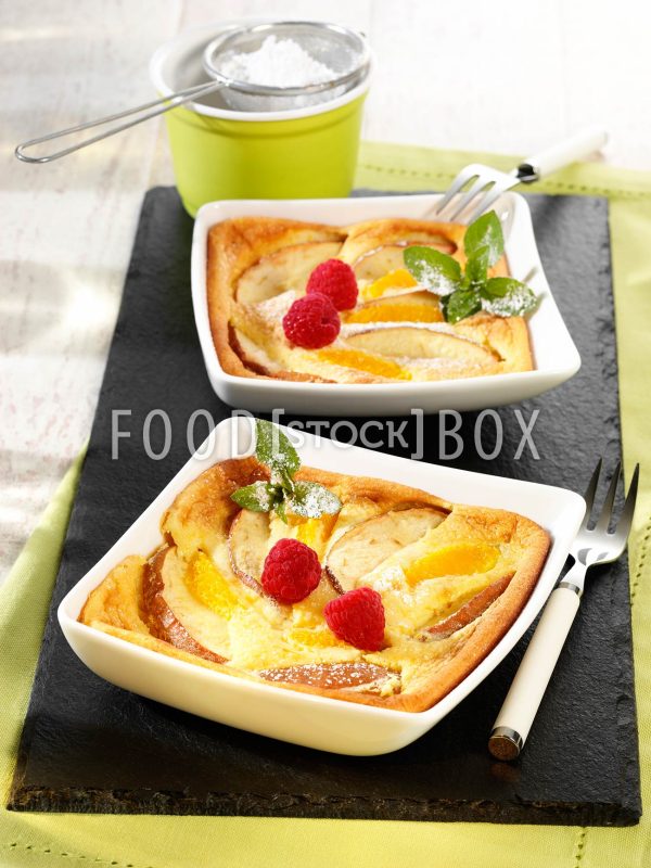 Apfel Orangen Gratin