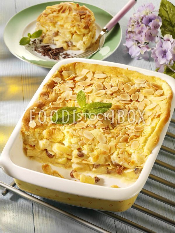 Apfellasagne-Auflauf