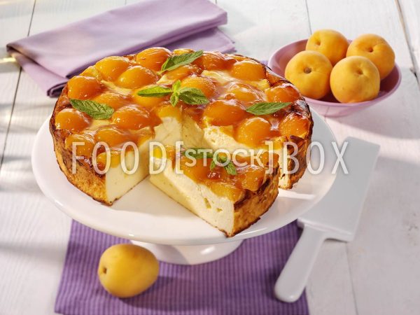 Aprikosen-Käsekuchen 2