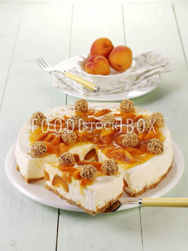 Aprikosen-Milchreis-Torte