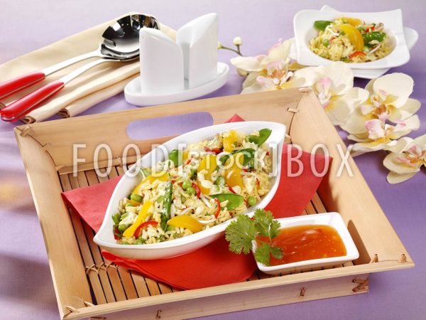 Asiatischer-Reissalat