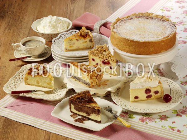Käsekuchen mit Mohn und Apfel 3