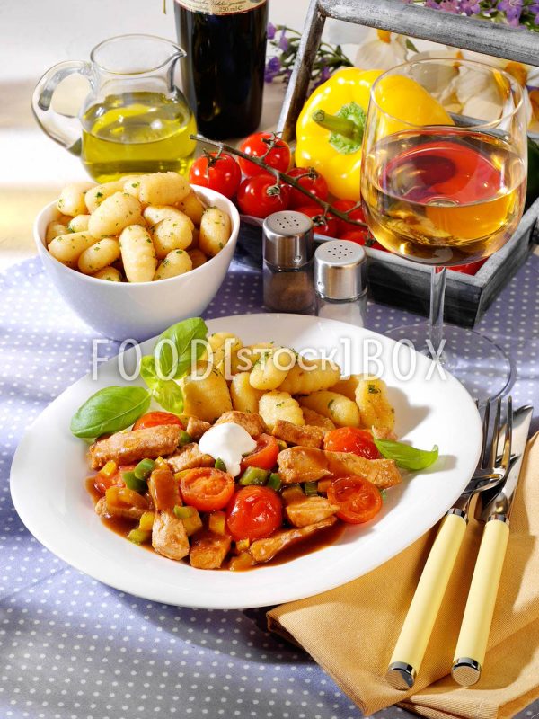 Balsamico-Puten-Geschnetzeltes